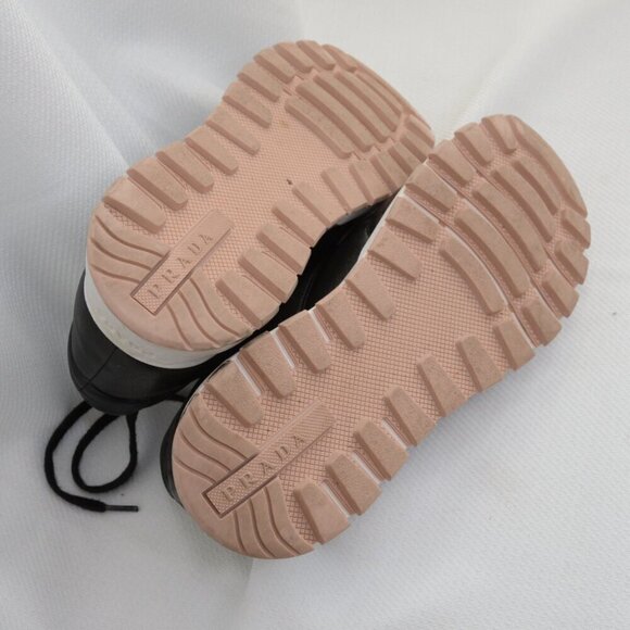 Prada Nappa Leather PRAX-01 Sneakers Sz 7.5 - Picture 14 of 15